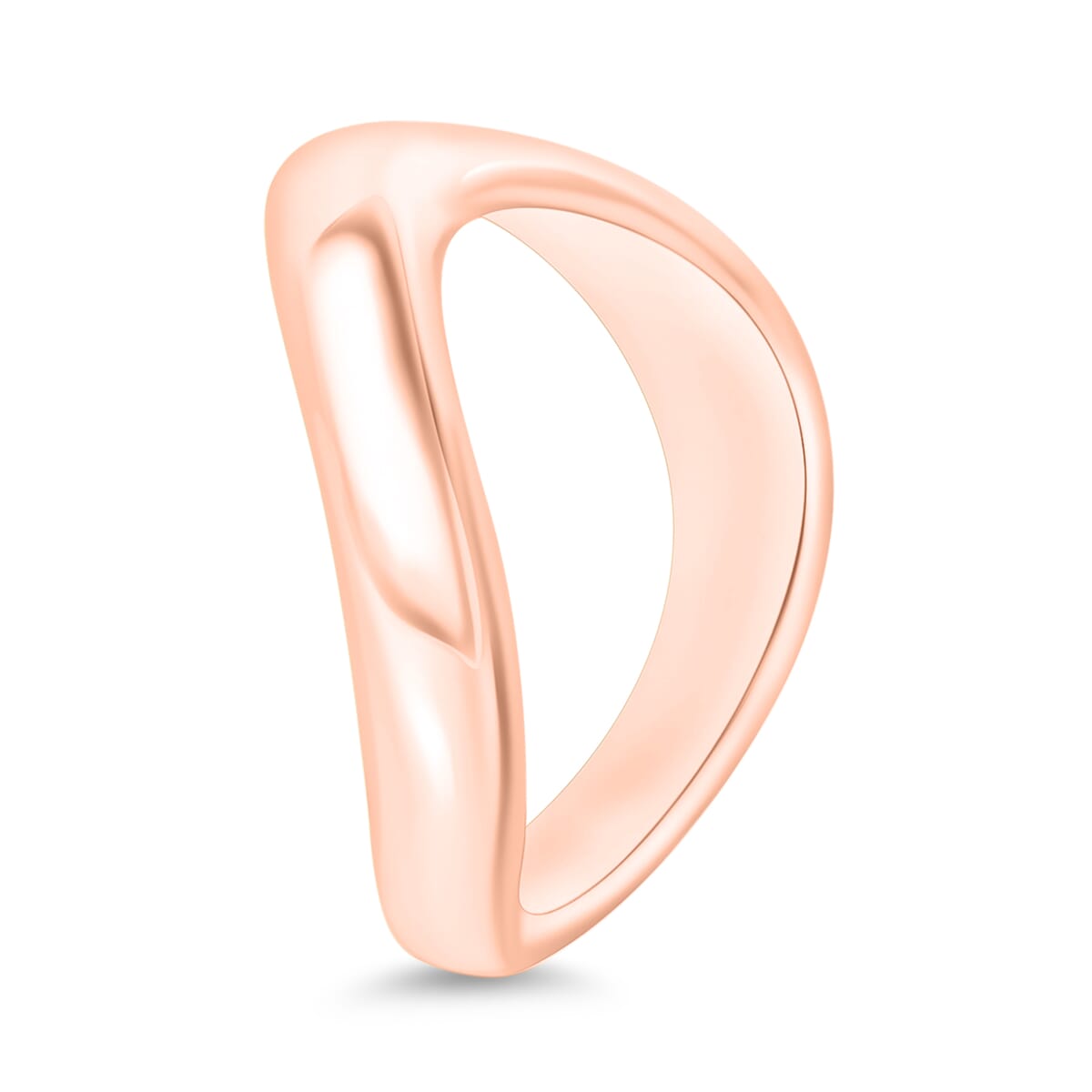 Band Ring in 10K Rose Gold (Size 8.5) 5 Grams image number 2