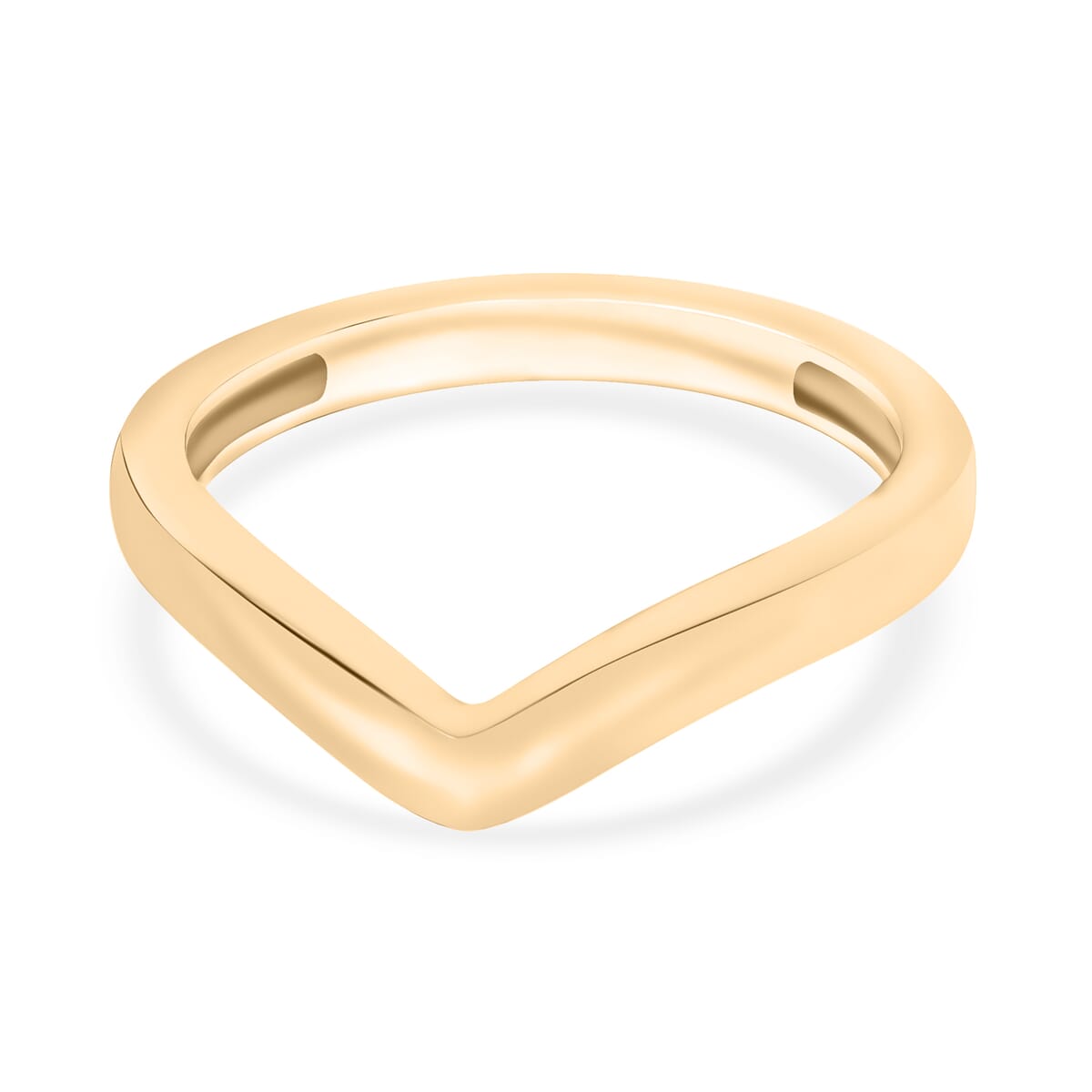 Chevron Ring in 10K Yellow Gold (Size 9.5) 2.60 Grams image number 0
