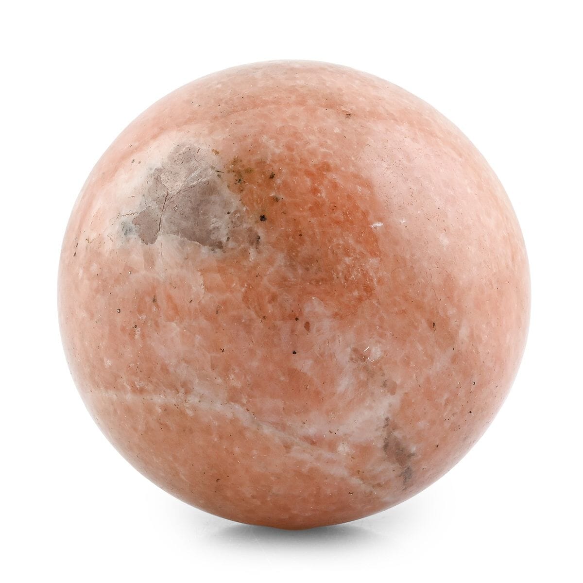 Cipollino Orange Sphere -L Approx 1360.776ctw image number 1