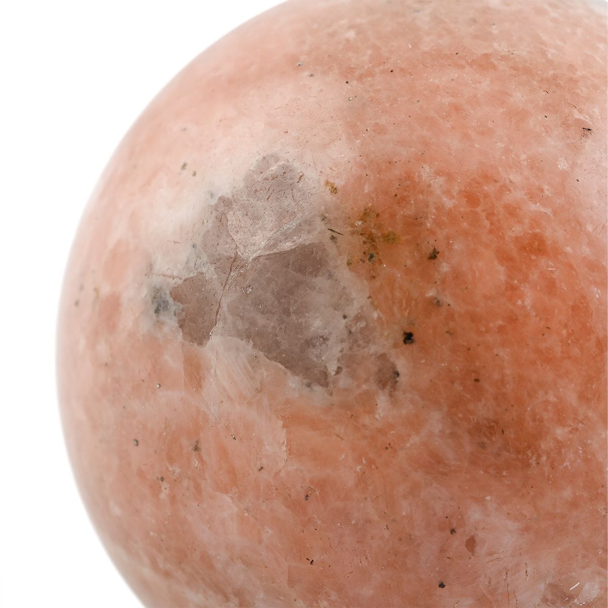 Cipollino Orange Sphere -L Approx 1360.776ctw image number 2