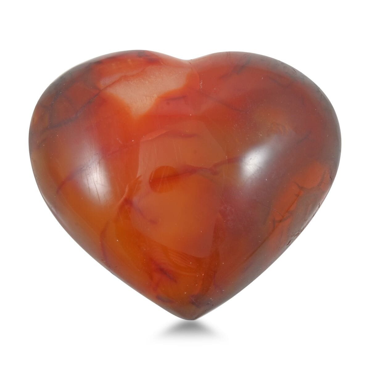 Carnelian Heart -L Approx 907.184ctw image number 0