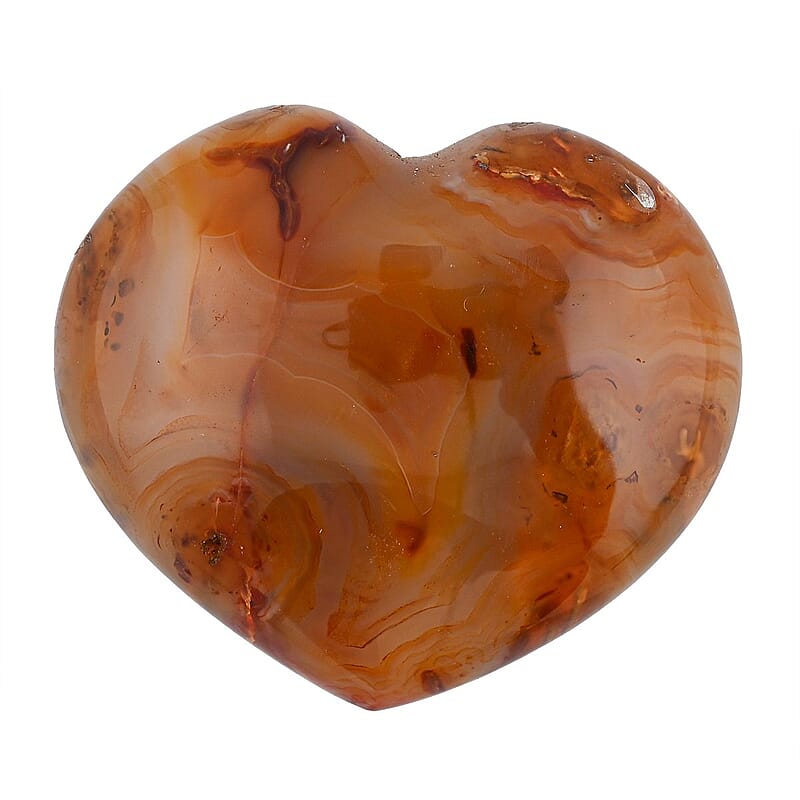 Carnelian Heart -S Approx 249ctw