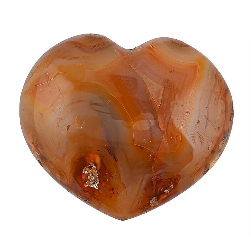 Carnelian Heart -S Approx 249ctw