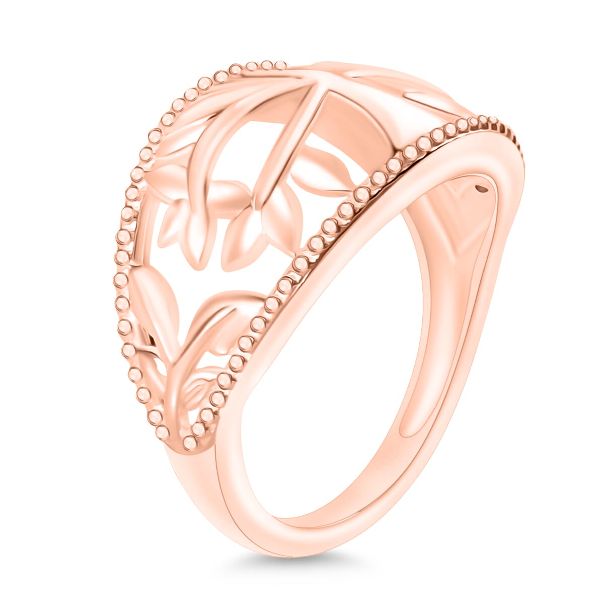 Tree of Life Ring in 10K Rose Gold (Size 9.5) 3 Grams image number 2