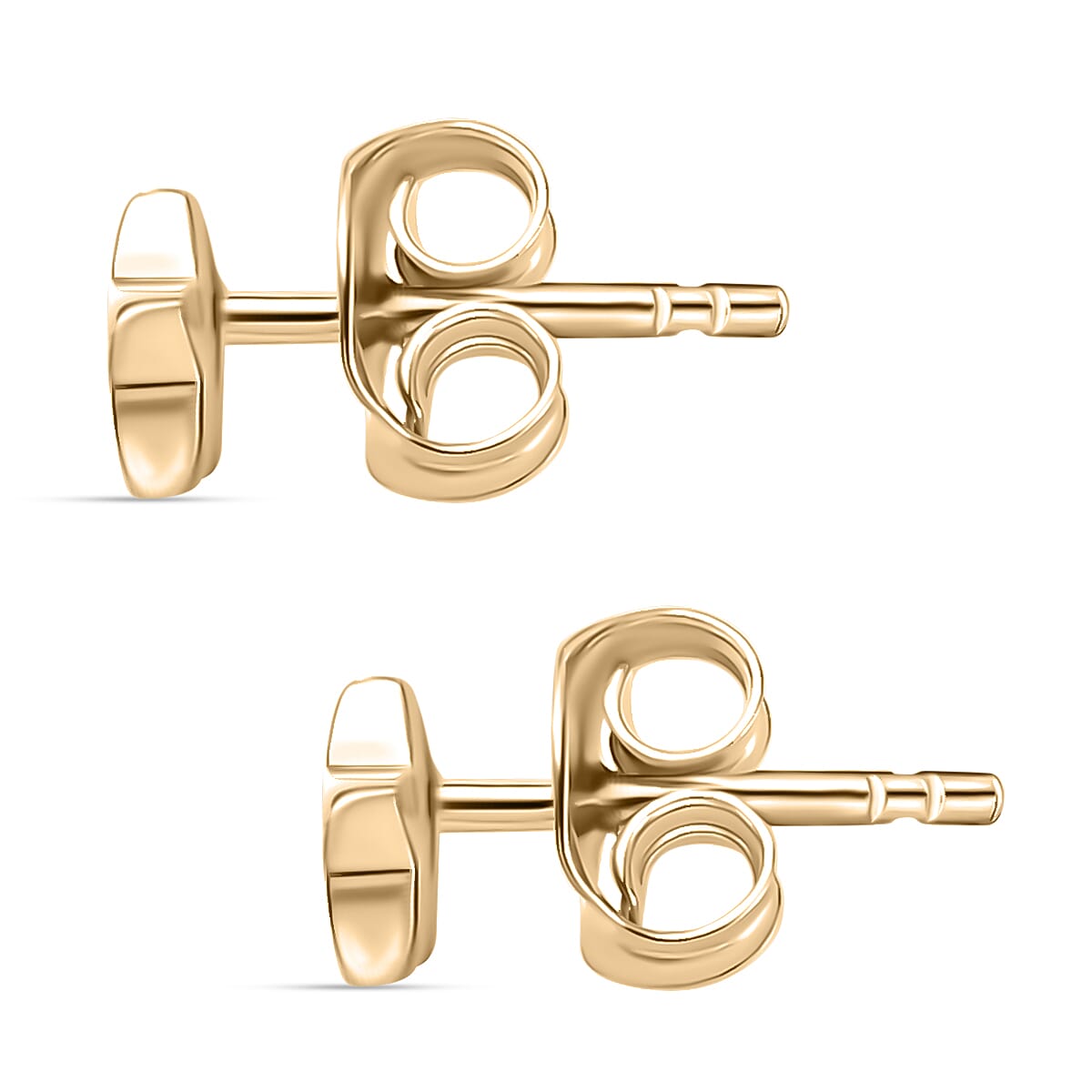 Star Stud Earrings in 10K Yellow Gold 0.71 Grams (Del. in 10-12 Days) image number 2