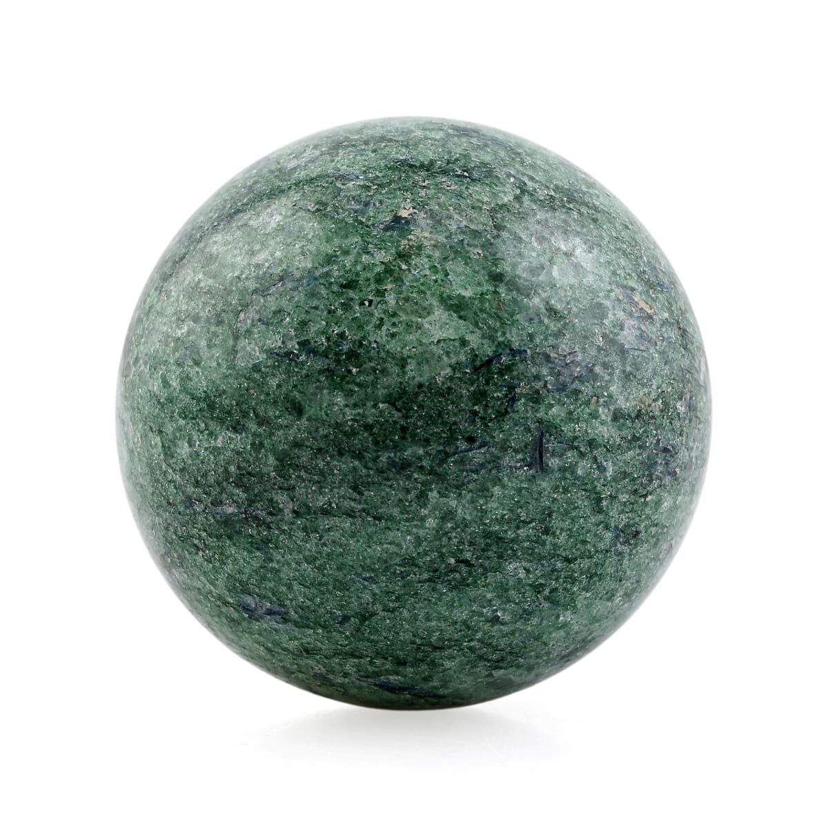 Fuchsite Sphere -M Approx 907.184ctw with Free Wood Stand 10 image number 0