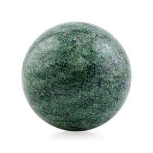 Fuchsite Sphere -M Approx 907.184ctw with Free Wood Stand 10