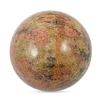 Fire Quartz Sphere -L Approx 1360.776ctw