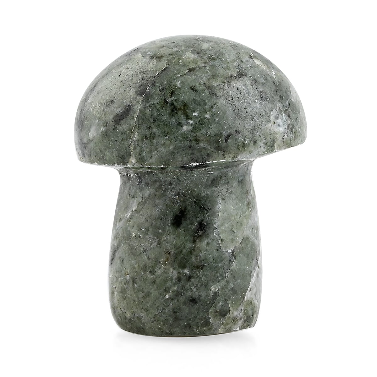 Value Buy Cipollino Green Mushroom -S Approx 362.5ctw with Free Wooden Tripod Cobra Stand image number 1