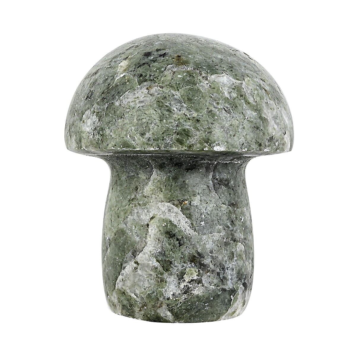Value Buy Cipollino Green Mushroom -S Approx 362.5ctw with Free Wooden Tripod Cobra Stand image number 2