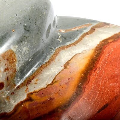 Multi Jasper Double Heart -L Approx 4535ctw
