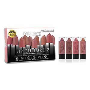 Bellapierre Lip Culture Collection of 4 Matte Lipsticks- Neutral Nude (Ships in 3-5 Days)