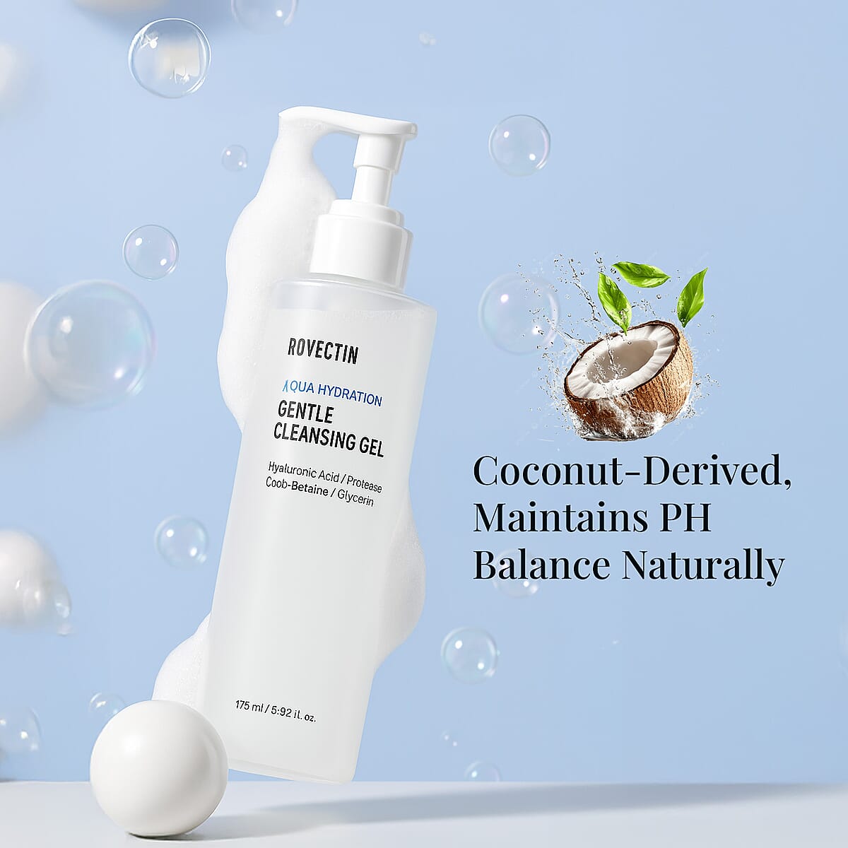 Rovectin Aqua Gentle Cleansing Gel 175ml image number 3