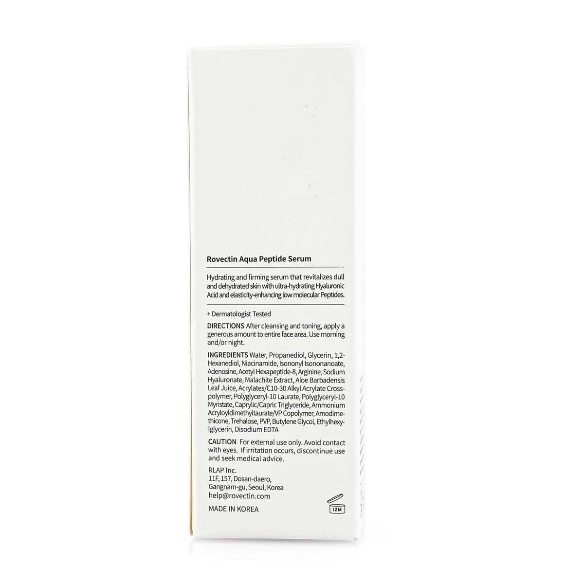 Rovectin Aqua Peptide Serum 30ml image number 2