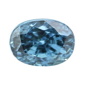 AAAA Blue Zircon (Oval 9x7 mm) 2.70 ctw