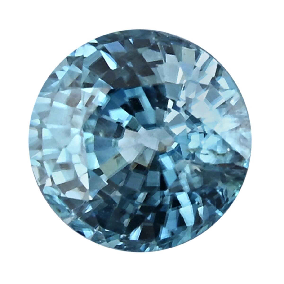 AAAA Blue Zircon (Rnd 7.5 mm) 2.70 ctw image number 0