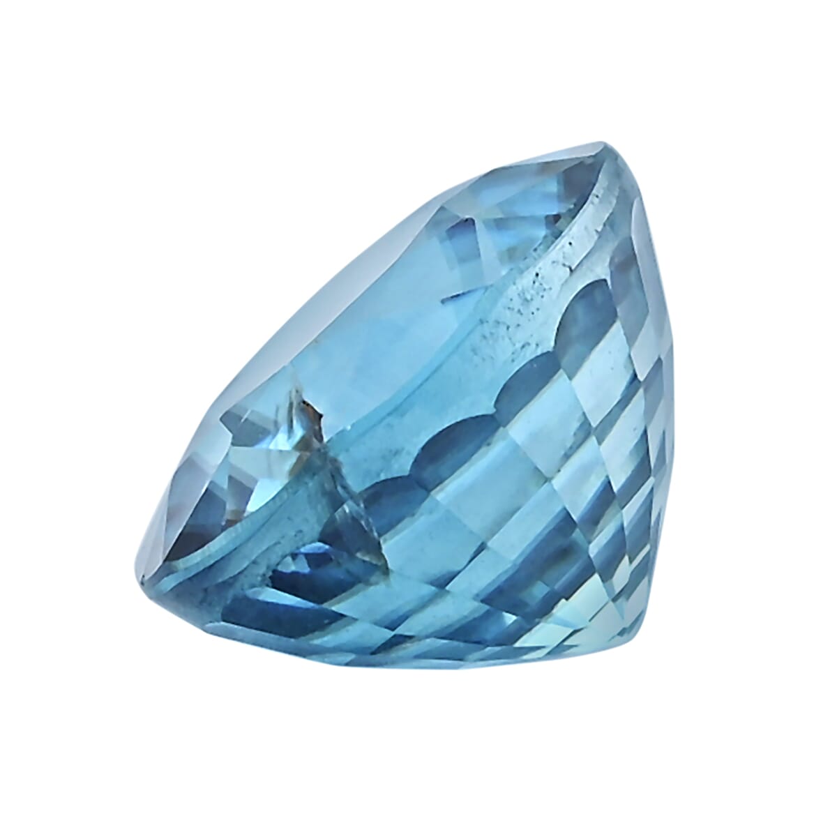 AAAA Blue Zircon (Rnd 7.5 mm) 2.70 ctw image number 1