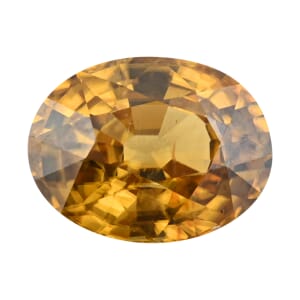 AAAA Golden Zircon (Oval 9x7 mm) 2.50 ctw