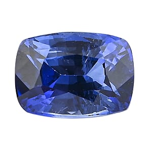 Certified and Appraised AAAA Ceylon Blue Sapphire (Cush Free Size) 1.00 ctw