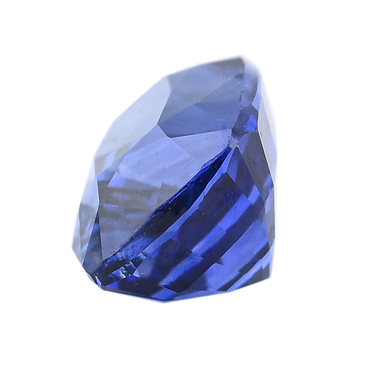 Certified and Appraised AAAA Ceylon Blue Sapphire (Cush Free Size) 1.00 ctw image number 1