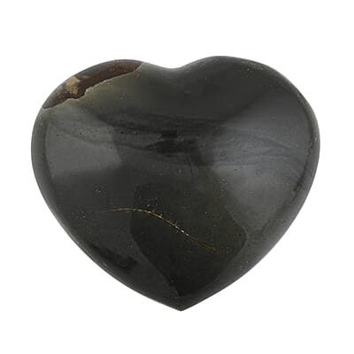 Multi Jasper Heart -L Approx 1814ctw