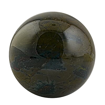 Multi Jasper Sphere -L Approx 2948ctw with Free Wood Stand 10