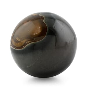 Multi Jasper Sphere -M Approx 2267ctw with Free Wood Stand 10