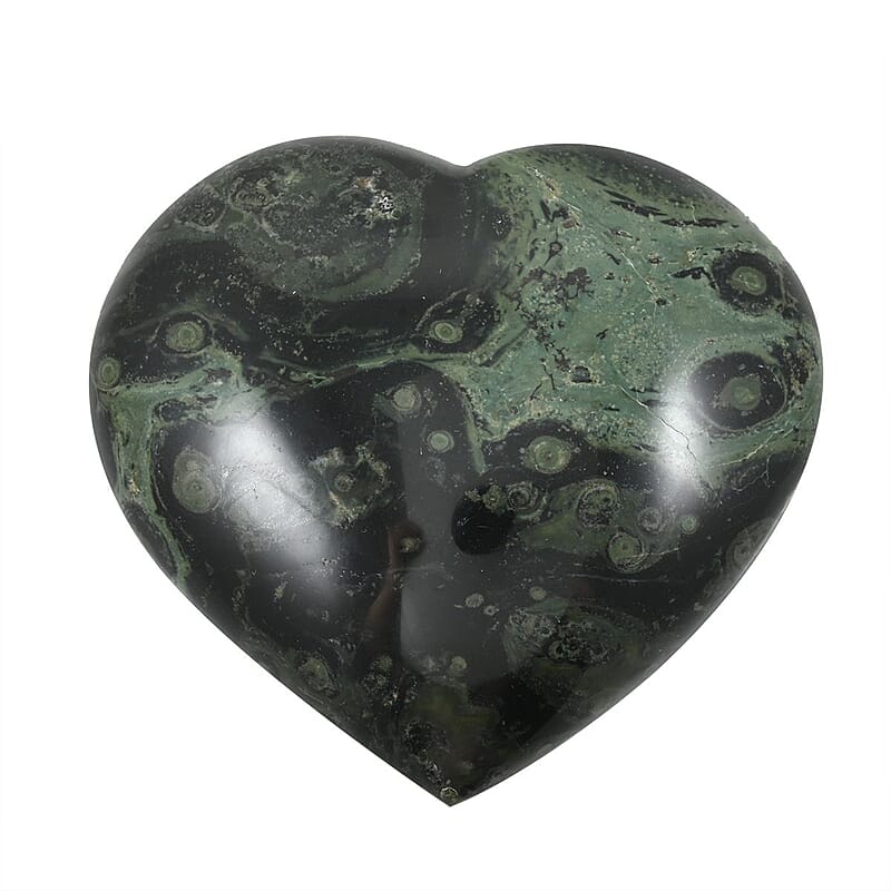 Jasper Kambaba Heart -L Approx 1360ctw