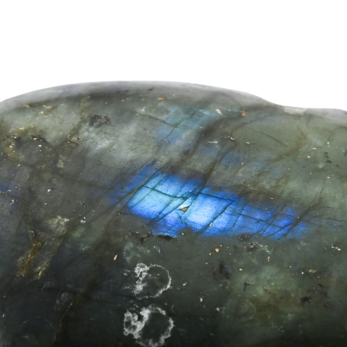 Labradorite Heart -L Approx 393ctw