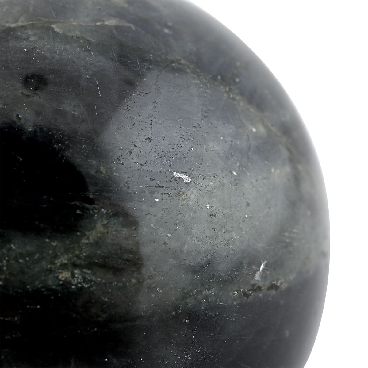 Labradorite Sphere -L Approx 3175ctw with Free Wood Stand 10 image number 2