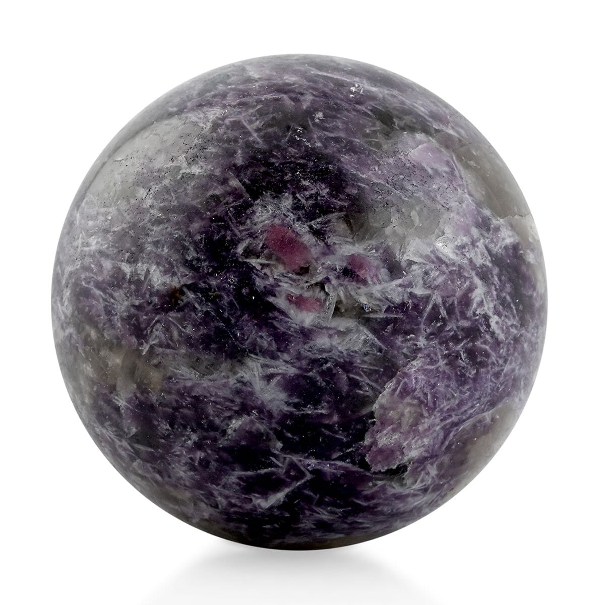 Lepidolite Sphere -L Approx 3175.144ctw image number 1