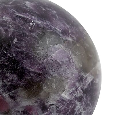 Lepidolite Sphere -L Approx 3175ctw