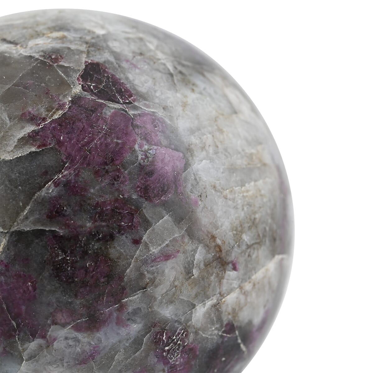 Lepidolite Sphere -S Approx 907ctw with Free Wood Stand 10 image number 2