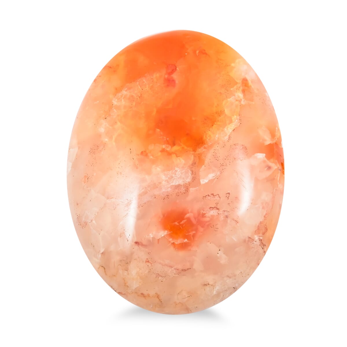 Orange Moonstone Palm Stone -XS Approx 223.5ctw image number 0