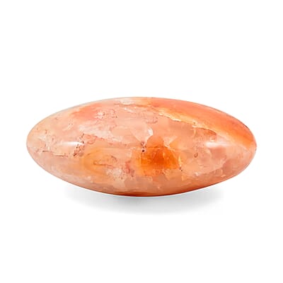 Orange Moonstone Palm Stone -XS Approx 223.5ctw