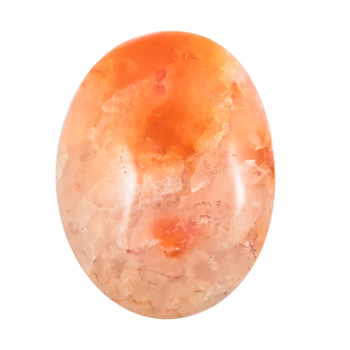 Orange Moonstone Palm Stone -XS Approx 223.5ctw image number 2