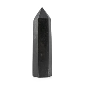Tourmaline Black Prism Tower -L Approx 1360ctw