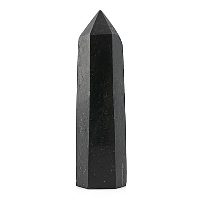 Tourmaline Black Prism Tower -L Approx 1360ctw