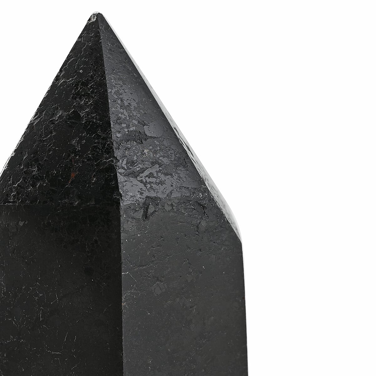 Tourmaline Black Prism Tower -L Approx 1360ctw