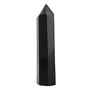 Tourmaline Black Prism Tower -S Approx 455ctw