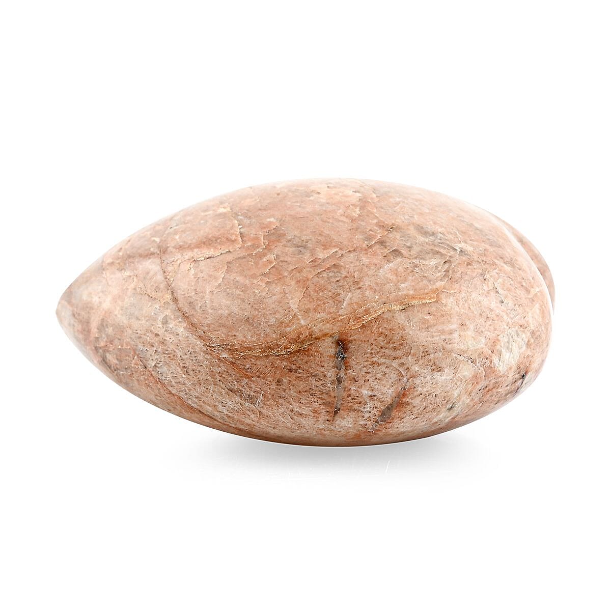 Orange Moonstone Heart -L Approx 1360.776ctw image number 2