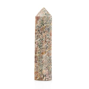 Pink Feldspar Prism Tower -M Approx 586ctw