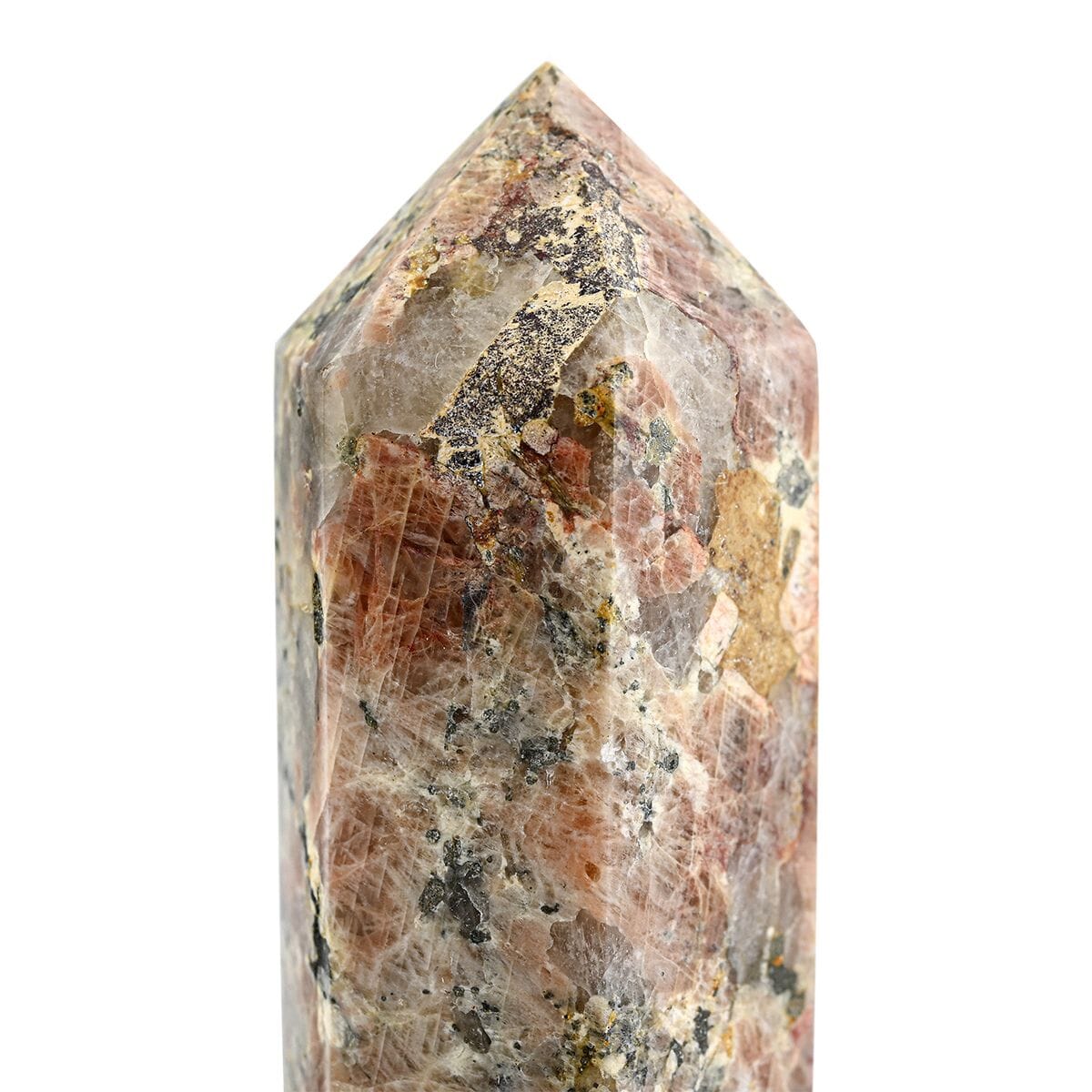 Pink Feldspar Prism Tower -M Approx 586ctw image number 2