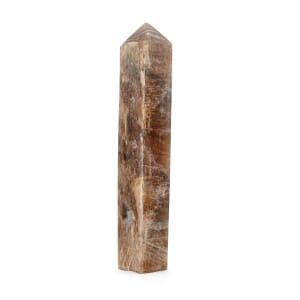 Pink Feldspar Prism Tower -S Approx 263ctw