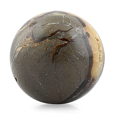 Dragon Stone Sphere -L Approx 1587ctw with Free Wood Stand 10
