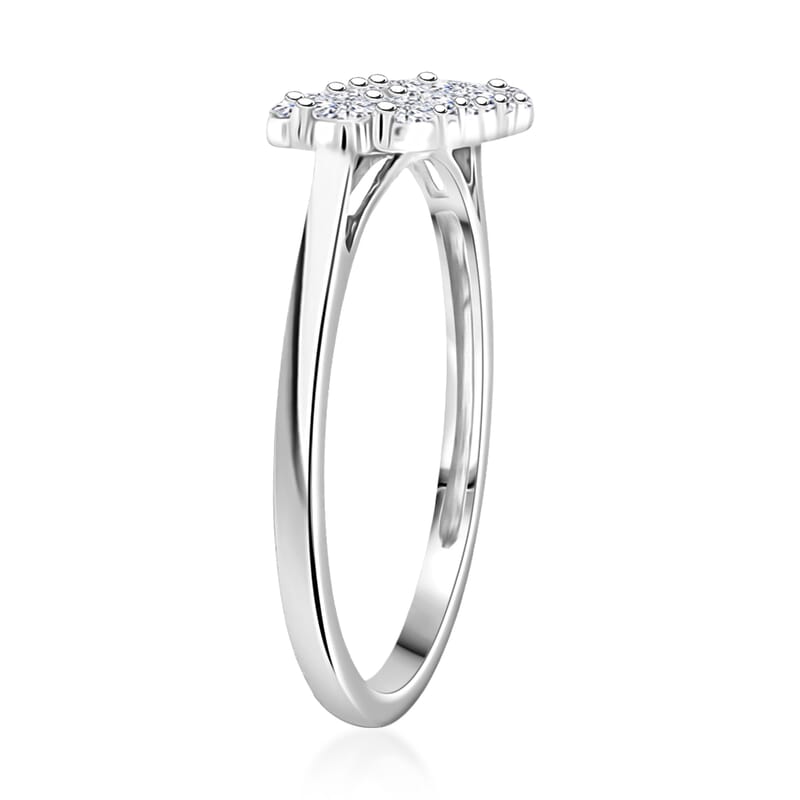 Diamond G-H SI 1.05 ctw Ring in 900 Platinum (Size 10.0)