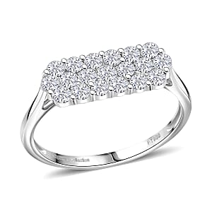 Diamond G-H SI 1.05 ctw Ring in 900 Platinum (Size 7.0)