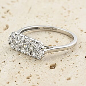 Diamond G-H SI 1.05 ctw Ring in 900 Platinum (Size 7.0)