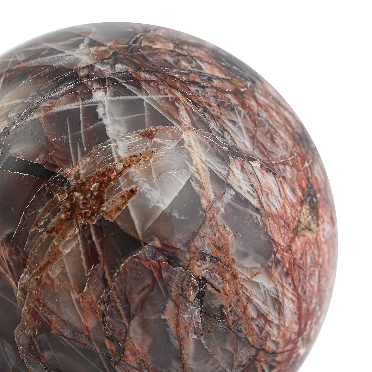 Pink Feldspar Sphere -M Approx 907.184ctw image number 2