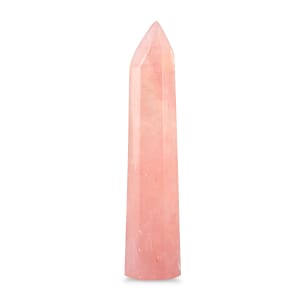 Rose Quartz Prism Tower -M Approx 907ctw